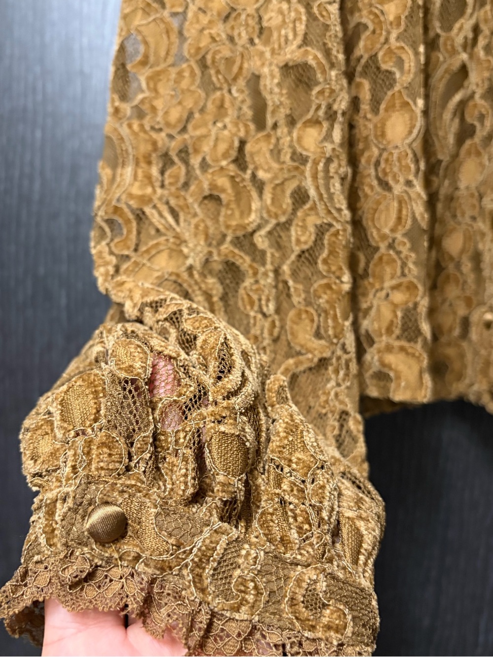 Camila Coelho Lace Ruffle-Collar Blouse - Picture 9 of 11